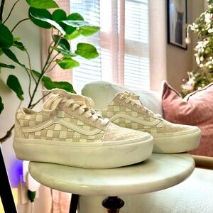 Vans Old Skool Platform 'Woven - Blanc De Blanc'